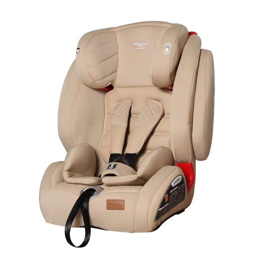 Автокрісло CARRELLO Magnum CRL-9802 Beige Lion група 1/2/3 ISOFIX+SPS+TOP TETHER бежеве