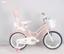 Велосипед ПРЕМІУМ КЛАСУ дитячий двоколісний ARDIS ВУЛИК колеса 16 дюймів з сидінням для ляльки