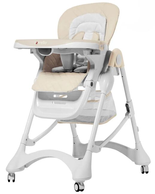Класичний Стільчик для годування CARRELLO Caramel CRL-9501/3 Cream Beige бежевий