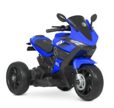 Дитячий електромобіль мотоцикл трицикл Bambi Racer M 4454EL-4 на EVA колесах синій **