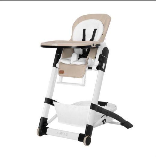 Дитячий класичний стільчик для годування CARRELLO Apricus CRL-14201 Powdery Beige Бежевий