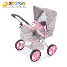 Коляска-люлька для ляльок HAUCK D-86406 Лялькова класична з козирком і кошиком / "Єдиноріжок"**