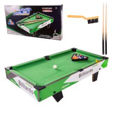 Настільна гра БІЛЬЯРД настільний 2663 в пластиковому корпусі