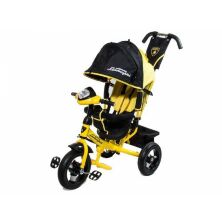 ⏩ Велосипед дитячий триколісний оновлений Lamborghini Air з фарою L2-O синій