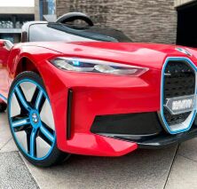 Дитячий Електромобіль BMW I4 JE1009EBLR-1 mp3, SD слот, USB, Пульт Р/У