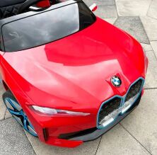 Дитячий Електромобіль BMW I4 JE1009EBLR-1 mp3, SD слот, USB, Пульт Р/У