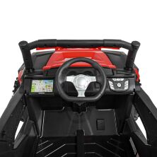 Дитячий двомісний електромобіль машина джип квадроцикл баггі M 4248EBLR-3(24V) червоний**