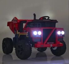 Дитячий двомісний електромобіль Самоскид Bambi Racer 4WD M 4520EBLR-3 на EVA колесах / червоний**