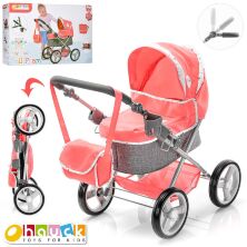Коляска-люлька для ляльок HAUCK D-87005 Лялькова класична з сумкою і кошиком / складна**