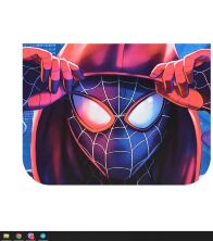 Дитяча регульована парта зі стільчиком розтискача Bambi W 2071-119-2 "Спайдермен Людина Павук" червона**