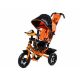 ⏩ Велосипед дитячий триколісний оновлений Lamborghini Air з фарою L2-O помаранчевий
