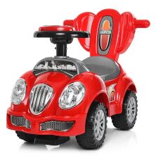 Дитяча каталка-толокар Bambi HZ 558 W-3 Bugatti з батьківською ручкою