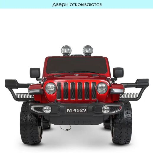 Дитячий електромобіль Джип Квадроцикл Ford Ranger M 4273ELS-2(24V) автопокраска чорний