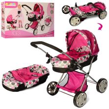 Коляска доладна класична для ляльок HAUCK D86509 Лялькова з люлькою перенесенням і кошиком**