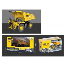 Будівельна техніка 1812 Машина Самоскид металевий інерційний (масштаб 1:60)
