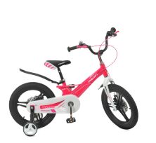 Дитячий двоколісний велосипед колеса 16 дюймів Profi LMG18232 Hunter магнієва рама /малиновий **