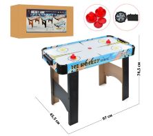 Настільний Повітряний хокей аерохокей 2511 пластиковий / на батарейках. Дитячі настільні ігри