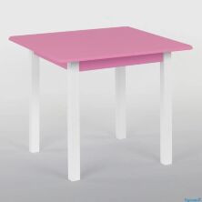 Столик 60*60 "ИГРУША", рожевий