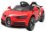 Дитячий електромобіль T-7638 EVA WHITE, Bugatti, червоний