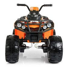 Дитячий електро квадроцикл електромобіль для підлітків 4WD BAMBI M 3999EBLR-7 оранжевий з пультом управління