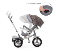 ⏩ Велосипед-коляска дитячий триколісний Turbo Trike M 4058HA-23S "зірки"