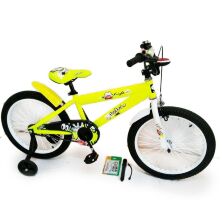 Дитячий двоколісний велосипед колеса 20 дюймів N-300 Жовтий