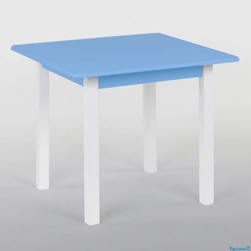 Столик 60*60 "ИГРУША", блакитний