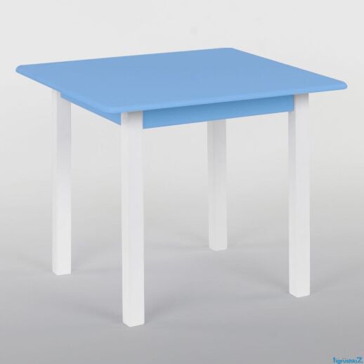 Столик 60*60 "ИГРУША", блакитний