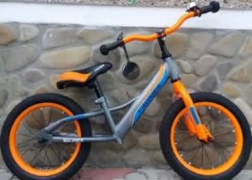 Дитячий беговел Crosser Balance bike Air 16" сірий**
