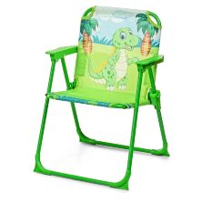 Дитячий столик з двома стільчиками і парасолькою Bamby 93-74-DINO Динозавр**