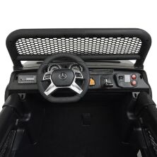 Дитячий двомісний електромобіль BAMBI Джип Мерседес 4WD M 4133EBLRS-2 чорний автопокраска**
