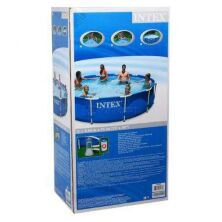 Каркасний круглий басейн INTEX 28212 розмір 366-76 см / об'єм 6503л з фільтр-насосом (від мережі)