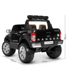 Дитячий електромобіль Ford Ranger 4WD M 3573EBLRS-2 з м'яким сидінням чорний автопокраска**