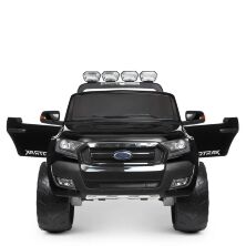 Дитячий електромобіль Ford Ranger 4WD M 3573EBLRS-2 з м'яким сидінням чорний автопокраска**