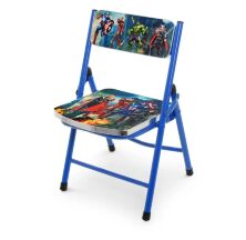Дитячий столик зі стільчиком Bambi A19-AVE Герої синій складаний**