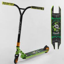 Трюковий двоколісний самокат Best Scooter BS-7525 з ПЕГАМами HIC-система Алюм. диск дека АНОДІРОВАНИЙ фарбування