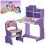 Дитяча парта растишка Bambi W 2071-8-6 Disney Princess Pets Фіолетовий