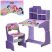 Дитяча парта растишка Bambi W 2071-8-6 Disney Princess Pets Фіолетовий