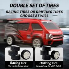 Дитяча дрифт-машинка на пульті керування зі змінними колесами YDJ-D835-YW