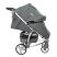 Дитяча прогулянкова коляска CARRELLO Vista CRL-8505 Shark Gray в льоні + дощовик
