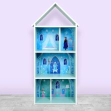 Будиночок-стелаж-полиця для іграшок і книг H 2020-5-1 м'ятний Холодне серце**