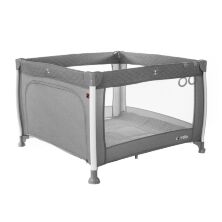 Манеж дитячий CARRELLO Cubo CRL-11602/1 Silver Grey