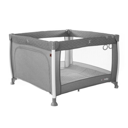 Манеж дитячий CARRELLO Cubo CRL-11602/1 Silver Grey