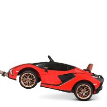 Дитячий електромобіль Bambi M 4203EBLRS-9 Ferrari фіолетовий автопокраска
