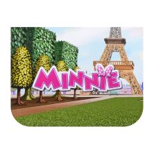 Дитяча регульована парта зі стільчиком растишка Bambi W2071-7-3 / Колір венге світлий Мінні Маус**