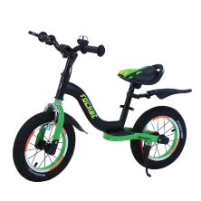 Беговел велобіг від дитячий BALANCE TILLY 12 Rocket T-212520/1 Yellow на надувних колесах 12д жовтий