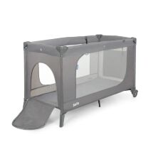 Манеж дитячий EL CAMINO ME 1016 SAFE SAFE Grey Len сірий **