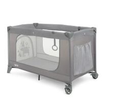 Манеж дитячий EL CAMINO ME 1016 SAFE SAFE Grey Len сірий **