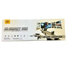 Дитячий Іграшковий СТРАЙКБОЛЬНИЙ Автомат Galaxy M4 G70AR з лазерним і оптичним прицілом