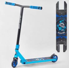 Трюковий двоколісний самокат Best Scooter BS-9902 HIC-система ПЕГІ Алюм. диск і дека АНОДІРОВАНА фарбування